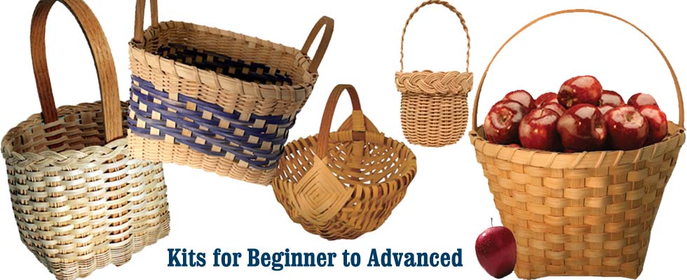 Wooden Basket Weaving Kits (Pack of 2) Sewing & Weaving Kits