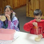 basket weaving with kids