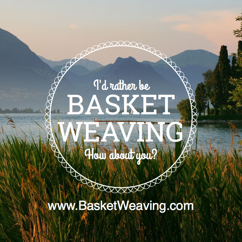 basket weaving